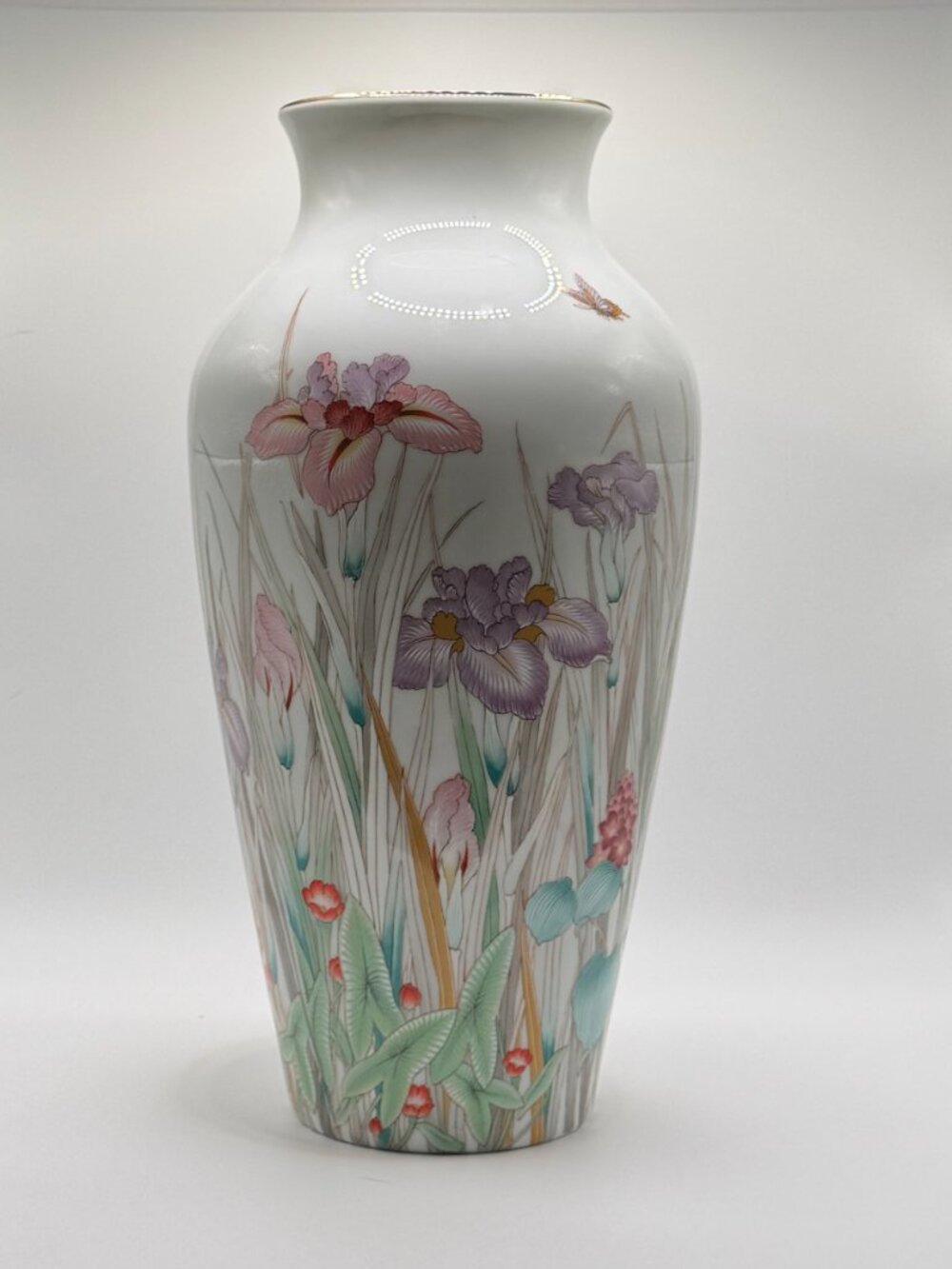 Vintage Japanese Porcelain Shibata Vase
